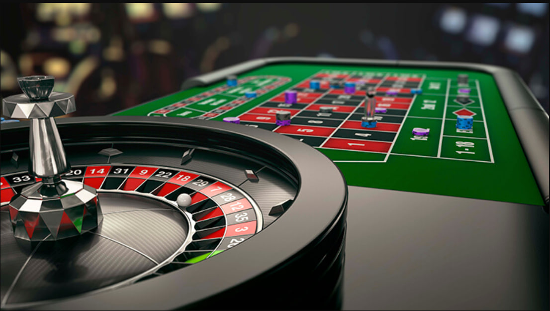 A vibrant shot of the casino floor at Foxwoods or the Tanger Outlets.